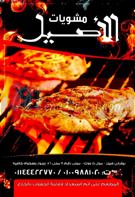 Mashwyat Elaseel menu Egypt